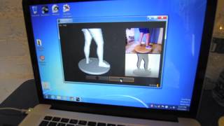 The ScanOTron 3000 3D Scanner with ReconstructMe Software [upl. by Attenohs]