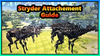 All Tek Stryder Attachements Guide  how they work [upl. by Noguchi]