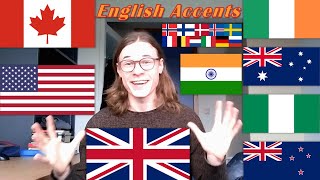 Belgian Guy does 26 Amazing English Accents [upl. by Desireah247]