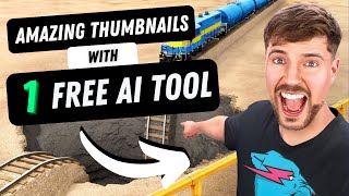 How to Make Amazing Thumbnails With This FREE AI Tool [upl. by Hadwin728]