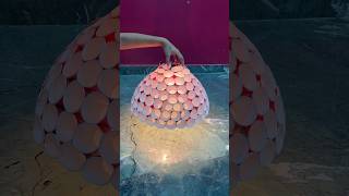 Beautiful Ceiling Decor Craft using Coffee Cups short reel viral youtubeshort trending diy [upl. by Uahsoj]