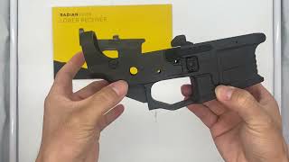 Radian ADAC lower Unboxing [upl. by Aititel923]