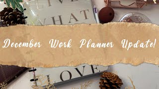 December Work Planner Update [upl. by Rowena]