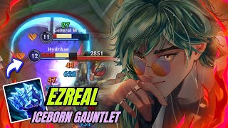 EZREAL ICEBORN GAUNTLET STILL A GOOD BUILD  WILD RIFT [upl. by Restivo154]