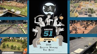 Visiting Europes Biggest Independent Wargaming Show  Salute 51 [upl. by Lleda]