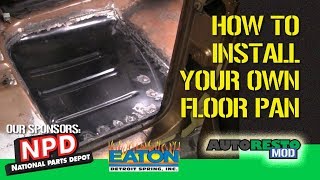 Floor Pan Install Tips and Tricks Episode 344 Autorestomod [upl. by Buffo]