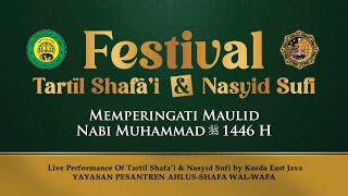 Live Festival Tartil Shafai amp Nasyid Sufi  22 September 2024 [upl. by Deyas]