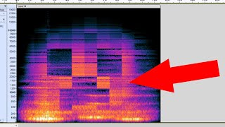 Minecraft Cave Sounds on a Spectrogram [upl. by Llatsyrc]