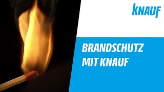 So viel ist sicher Brandschutz mit Knauf [upl. by Ikila]