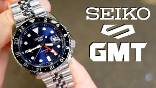 Seiko 5 SSK003 BLUE GMT  Full Review [upl. by Yrelle981]