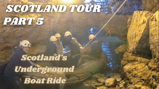 Scotland Underground River Smoo Cave Durness 🏴󠁧󠁢󠁳󠁣󠁴󠁿 [upl. by Ebba]