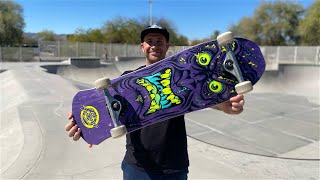 Rob Roskopps 95 x 31 Face Reissue Product Challenge w Andrew Cannon  Santa Cruz Skateboards [upl. by Nolte413]