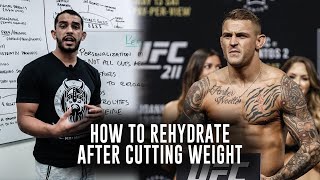 How to Rehydrate After a Weight Cut in MMA amp Combat Sports  Phil Daru [upl. by Quillan]