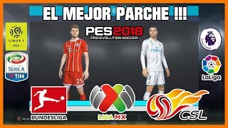 EL MEJOR PARCHE   InMortal V9  PES 2018 PC  BUNDESLIGA  LIGA MX  SUPER LIGA CHINA [upl. by Pfeifer214]