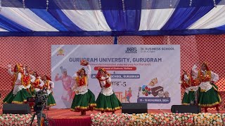 Gurugram University Youth Festival Group Dance Performance of NBGSM College Sohna [upl. by Angle]