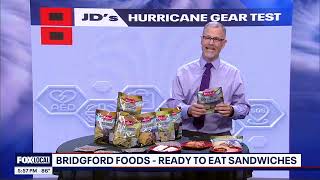 Bridgford Foods  Hurricane Gear Test [upl. by Eirollam]