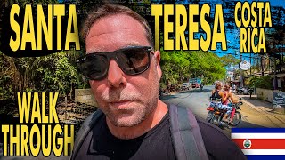 Walk Through Of Santa Teresa Costa Rica 2022 🇨🇷 Know Before You Go [upl. by Truda]