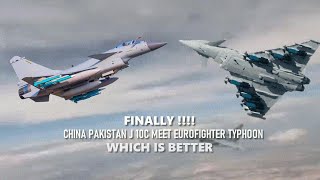 The Chinas New J 10C Fighter jet Meet Eurofighter Typhoon  Pakistan finally has air superiority [upl. by Neivad86]