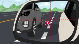 How to use side mirrors when changing lanes [upl. by Maximo]