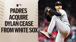 Padres acquire Dylan Cease  Career highlights from the former White Sox star [upl. by Yatnahc]