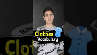 Do you know THESE words 🤨 Learn English Vocabulary for Clothes 🎽 short vocabulary english [upl. by Osbourne]