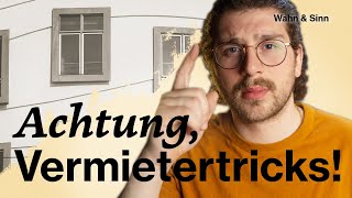 Das sind die 7 fiesesten VermieterTricks [upl. by Timothy]