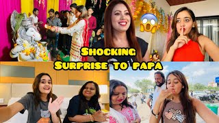 Father Saab ko Di ek Big Surprise News babita ji aayi milne😍Finally Mumbai Ja rahe hai BindassKavya [upl. by Eylrahc]