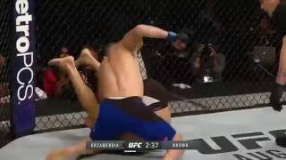 terroríficamente noqueado en la UFC 201 [upl. by Prosser738]