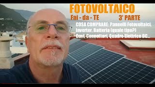 Impianto FOTOVOLTAICO FAIDATE da 31 Kw spiegato in modo semplice dallinizio alla fine  3PARTE [upl. by Odraboel]