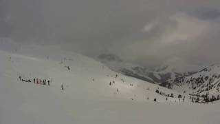 Neukirchen am Großvenediger  Bramberg Piste 4a Wildkogelbahn Berg  Ganzeralm [upl. by Guod]