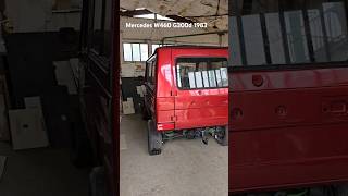 Mercedes G300d 1983 Restoration w460 [upl. by Yreffeg]