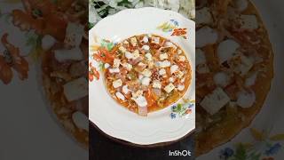 HEALTHY ATTA KA PANEER PIZZA KI RECIPE 😋😍youtubeshorts shortvideo ViralATTA PANEER PIZZA food [upl. by Aehcim431]