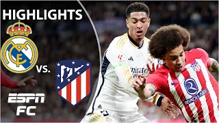 🚨 STUNNED 🚨 Real Madrid vs Atletico Madrid  LALIGA Highlights  ESPN FC [upl. by Stromberg]