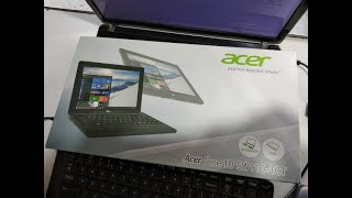 Acer mini laptop unboxing Acer One 10 sw1101ct [upl. by Wilson907]