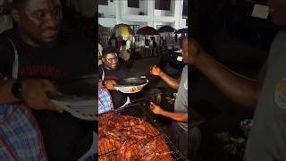 I Ate Grilled Guinea Fowl and Rabbit at Lagoss most famous Street for Guinea fowl  Royal Barbeque [upl. by Yssim225]