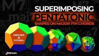 Superimposing Pentatonics on Major 7th chords [upl. by Aenel]