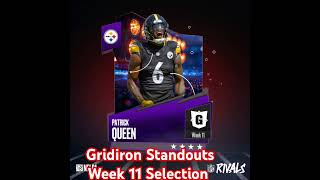 Gridiron Standouts Week 11 nflrivals nflrivals gridironstandouts nfl week11 [upl. by Sherline]