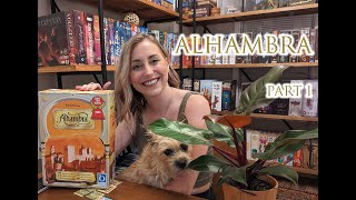 Alhambra 2 Player Board Game Playthrough and Review Part 1 [upl. by Nekcerb684]