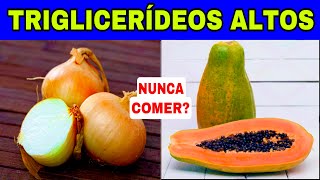 18 Dicas para BAIXAR os TRIGLICERÍDEOS ALTOS naturalmente [upl. by Nilra]