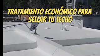 Como Sellar tu Techo de la Manera mas Ecónomica [upl. by Jane636]