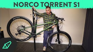 The 2021 Norco Torrent S1 First Look At Their Flagship Hardtail [upl. by Alhan]