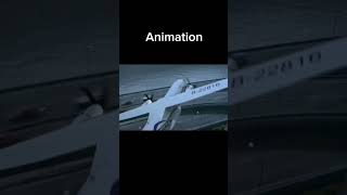 Animation Vs Real life 2 TransAsia Airways flight 235 planes crash [upl. by Croom]