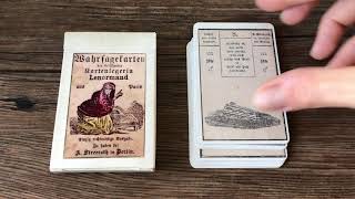 Lenormand Cards  the original meanings part 1 Card 1  18 [upl. by Etnud]