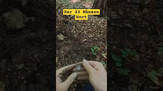 🔥 der 23 Münzen Hort 🔥 langes Video in der Video Beschreibung schatzsuche metalldetektor sondeln [upl. by Broida]