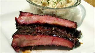 Smoked Spare Ribs  How To Smoke BBQ Ribs  St Louis Cut Pork Spare Ribs [upl. by Holbrooke]