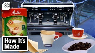 How Coffee Coffee Machines Espresso Machines amp More Are Made  How It’s Made  Science Channel [upl. by Enomar]