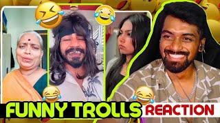 FUNNY TROLLS Reaction  ನಕ್ಕು ನಕ್ಕು ಸುಸ್ತ್ಆಯ್ತು 😂 Part 19 [upl. by Libbna]