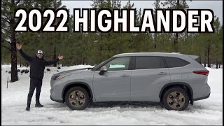 New Bronze Edition 2022 Toyota Highlander Hybrid on Everyman Driver [upl. by Llerral]