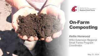 Dirt Talk OnFarm Composting [upl. by Ahsinnek]