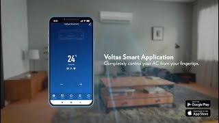 Voltas Smart Air Wifi AC Connection and Remote Control Full Function new Feature Review [upl. by Amliw]